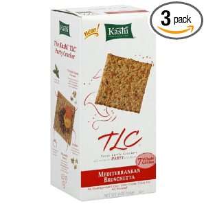 Kashi Crackers TLC Mediterranean Bruschetta, 6 ounces (Pack of3 