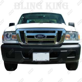 2006 2010 Ford Ranger chrome Grille Grill insert 2/4 WD  