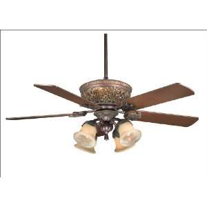  The Empire Ceiling Fan (Blades Not Included)   Bark & Gold 