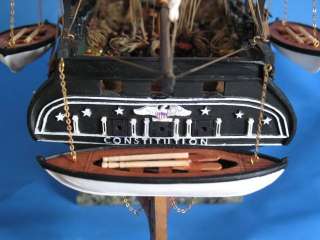 USS Constitution 50 Huge Tall Ship Model Wooden Boats  