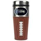 NFL Travel Mug Cup w/ Leather   Seattle Seahawks