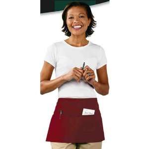  Reversible standard length waist apron with three pockets 