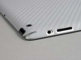 BodyGuardz Carbon Fiber Protective Film iPad 2 White 846237008101 