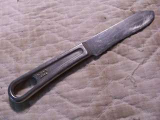 Knife  aluminum + Steel   L. F.+ C. Co.  
