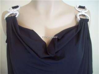 New Julies Closet Womens Plus Size Clothing Black Shirt Top Blouse 1X 