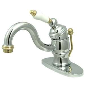 Kingston Brass KB3404PL+ Victorian 4 Inch Centerset Lavatory Faucet 