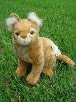 HANSA BOB CAT Stuffed Animal Plush Toy BOBCAT Animals  