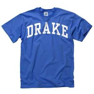 Drake Bulldogs Royal Arch T Shirt 