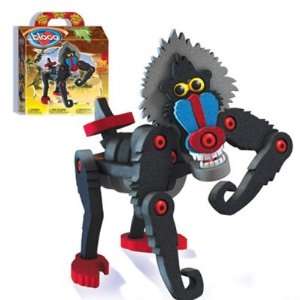  Bloco 3D Primates of the World   Mandrill Toys & Games