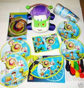 NEW TOY STORY SET LOT FOR 12 PARTY SUPPLIES FAVORS  