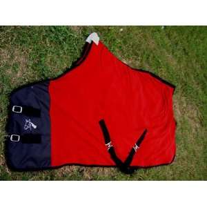  Red and Blue Horse Cooler Fleece Sizes 60 to 84 