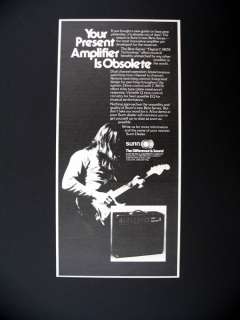 Sunn Beta Series Guitar Amps Amplifier 1978 print Ad  