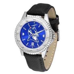 Blue Devils NCAA Anochrome Competitor Mens Watch (Poly/Leather Band 