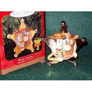  Hallmark Toy Story 2 Woodys Roundup Ornament