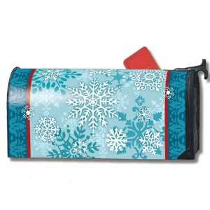  MailWraps Magnetic Mailbox Cover   Winter Snowflake