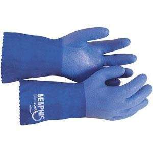  Bluecoat PVC Gloves by Memphis (Triple Dipped)   Large 