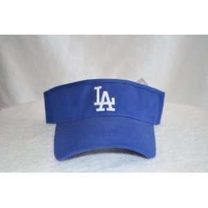  Los Angeles Dodgers Blue Visor Hat   LA MLB Baseball Golf 