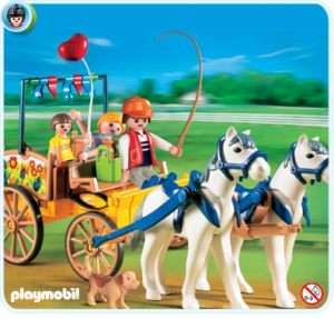 Playmobil Horse Drawn Coach 4186 NEW NIB  