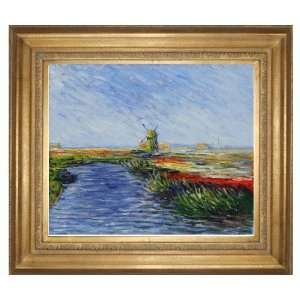  Art Reproduction Oil Painting   Monet Paintings Tulip 