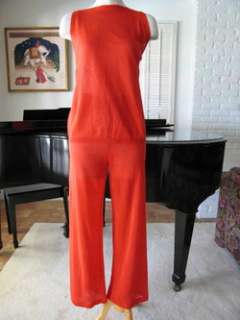 LAURA BIAGIOTTI ITALY 3 PC SUIT~PANTS TOP JACKET~42~M  