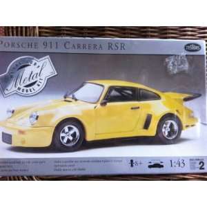  Porshe 911 Carrera RSR Metal Body Model Kit Toys & Games