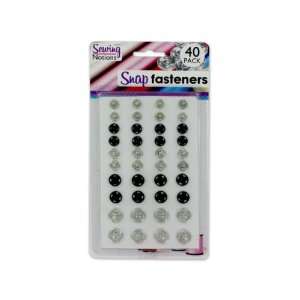  Bulk Pack of 144   Snap fasteners, assorted sizes, pack of 