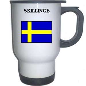  Sweden   SKILLINGE White Stainless Steel Mug Everything 