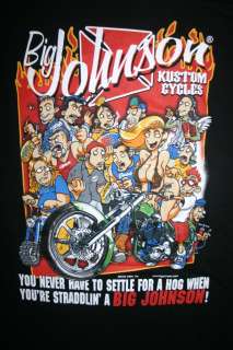 Big Johnson Kustom Cycles T Shirt  