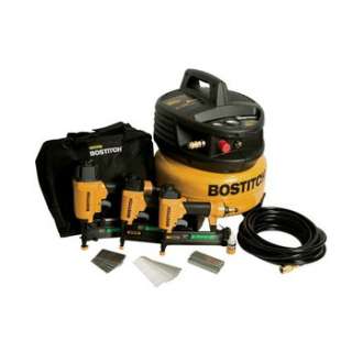 Bostitch 3 Tool Finish & Trim Compressor Combo Kit CPACK300 R 