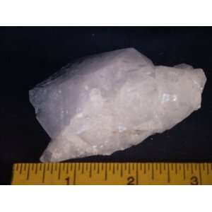  Terminated Shovel Quartz Crystal with Attached Double Terminated 