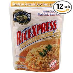 Lundberg Santa Fe Grill RiceXpress, 8.8 Ounce Units (Pack of 12)