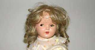 Antique 18 Shirley Temple Composition Doll  (DP)  