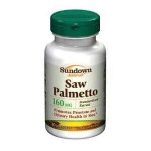  Sundown Saw Palmetto 160mg Standardized Extract Softgels 