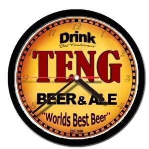  TENG beer and ale cerveza wall clock 