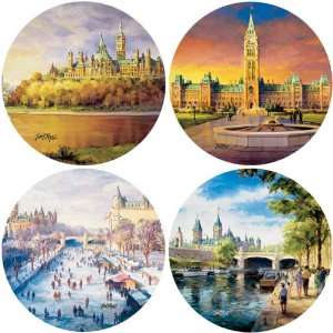 Ottawa City Absorbent Coasters 
