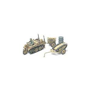  SdKfz 2 Kleines Kettenkraftrad w Infantry Cart and Goliath 