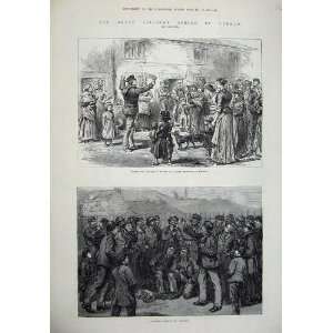   1879 Colliery Strike Durham Men Mining Meeting Boldon