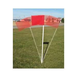  Official Soccer Corner Flags for Turf Fields (Set of Four 