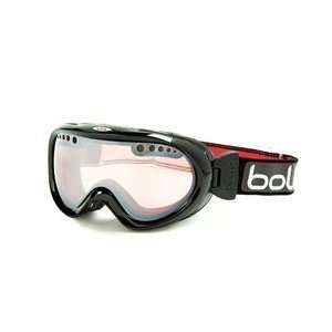 com Bolle Nebula Ski Goggles   Shiny Black Frame & Vermillon Gun Lens 
