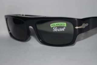 NEW PERSOL 2941 Sunglasses 95/58 56mm Black POLARIZED  
