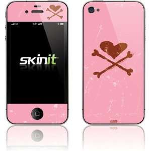  Heart and Bones skin for Apple iPhone 4 / 4S Electronics