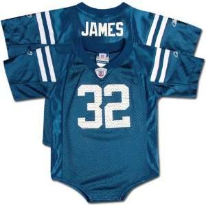  Edgerrin James Reebok NFL Home Indianapolis Colts Infant 