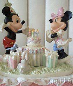 Lenox Disney Mickey Minnie Mouse Birthday Celebration  