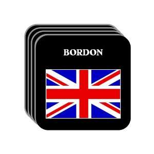  UK, England   BORDON Set of 4 Mini Mousepad Coasters 