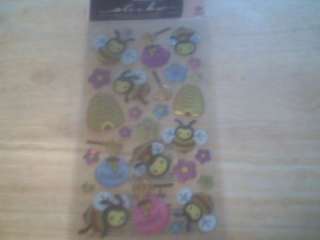 Sticko ~ *Epoxy Busy Bees* Stickers *NEW*  