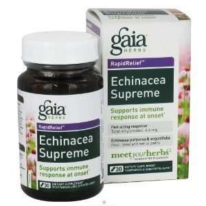  Gaia Herbs   Echinacea Supreme Liquid Phyto Capsules   30 