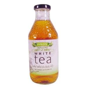  Inkos White Tea, Tea Rtd Wht Unswt Hintomint, 16 FO (Pack 