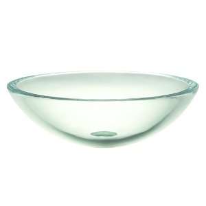  Decolav 1019T TCR Translucence Round 19mm Glass Vessel in 