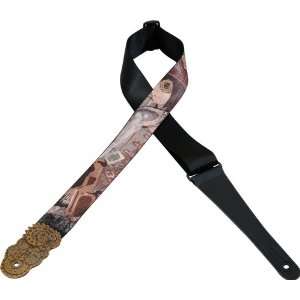   strap with sublimation printed Steampunk design Musical Instruments