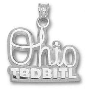   Sterling Silver OHIO TBDBITL 1/2 Pendant